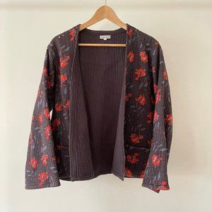 NATURA FLORAL QUILTED JACKET